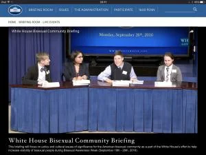 Meg-John at the Briefing