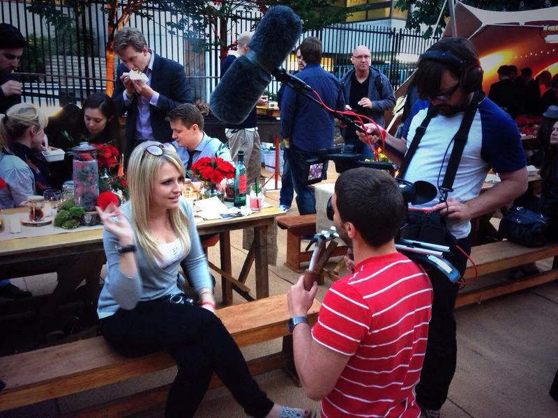 Mrs Cow getting Vox-Boxed.