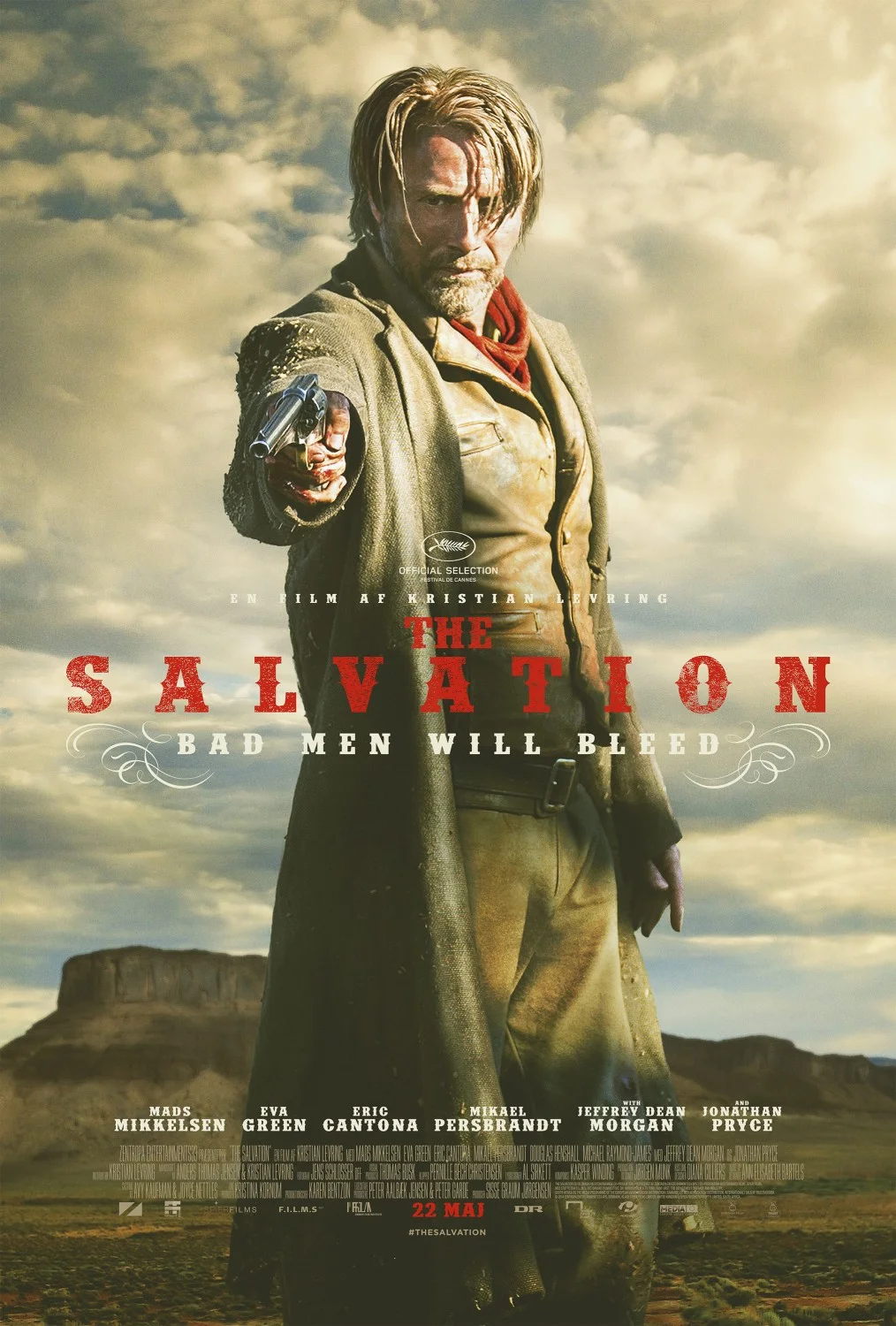 The Salvation poster. From Moviezine.se.