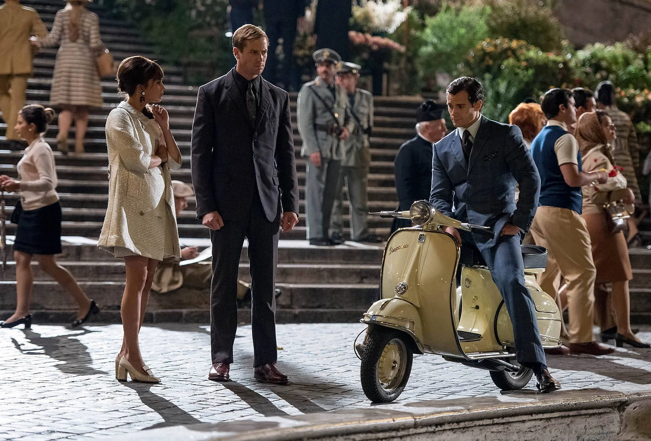 The Roman Holiday moment.