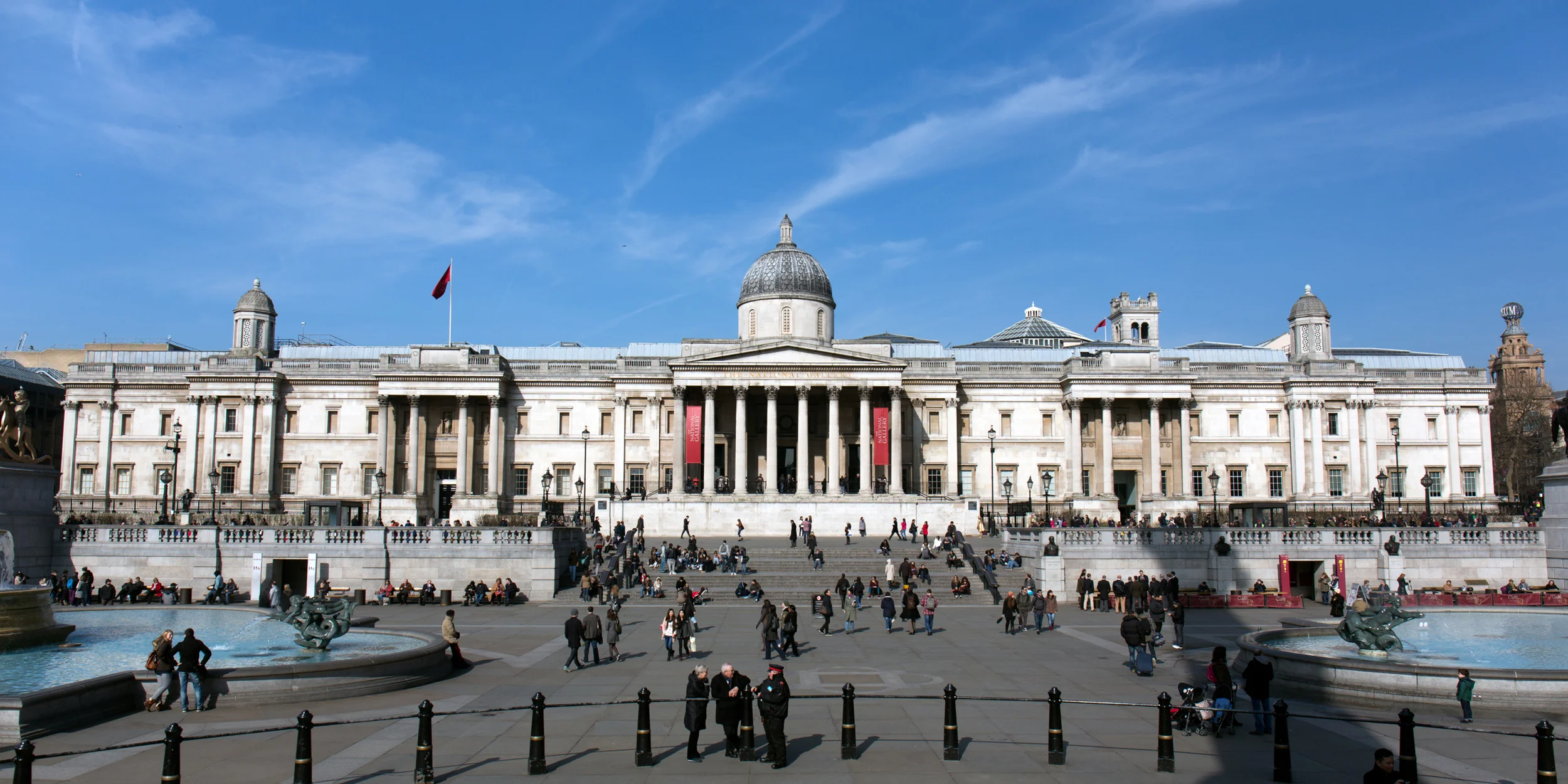 The National Gallery. I'm sure the blue sky was added in post...