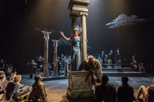 Fleur de Bray as Katherina Cavalieri. Photo Credit: Marc Brenner/NT