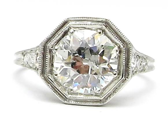 A fine example of Art Deco geometric design.