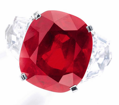 Above image the 'Sunshine Ruby'