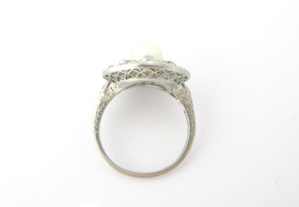 Pearl Ring 001-300-00003 - Dolabany Jewelers Westwood MA
