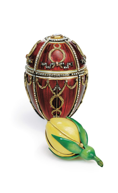 Rosebud Easter Egg, 1895. 