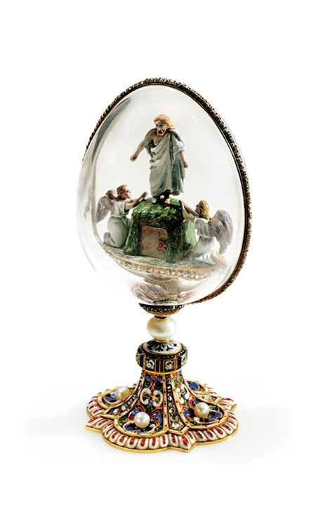 Resurrection Easter Egg, 1886 - 1898. 