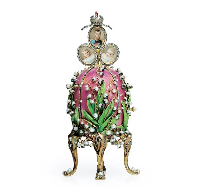 Lilies-of-the-Valley Easter Egg, 1898 