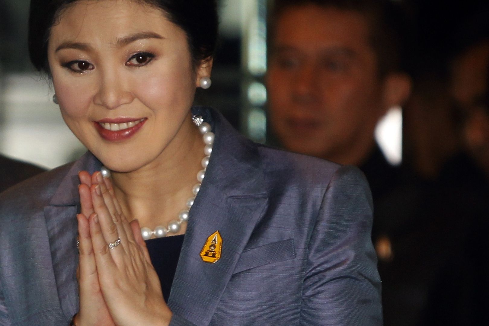 Yingluck Shinawatra, Prime Minister of Thailand from 2011 - 2014.