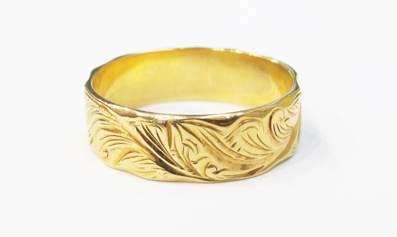 Gold Wedding Rings In The Victorian Era Gray Davis Antique