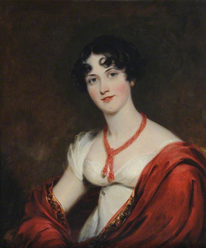 Portrait of Lady Caroline Gordon, Thomas Barber the Elder, c. 1814.
