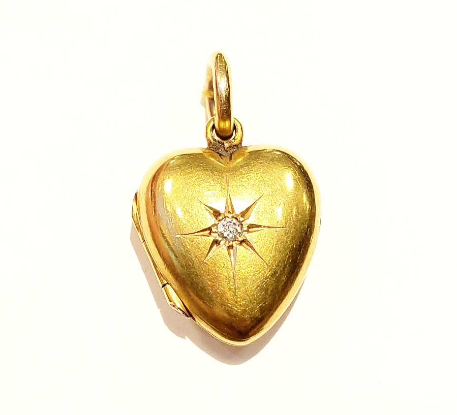Victorian Heart Locket — Gray & Davis: Antique & Custom Jewelry