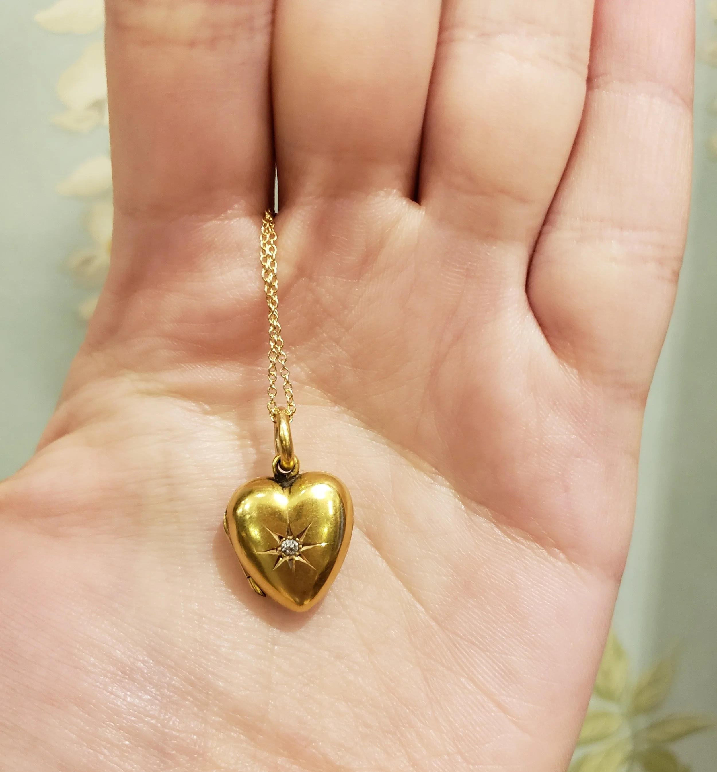Victorian Heart Locket — Gray \u0026 Davis 