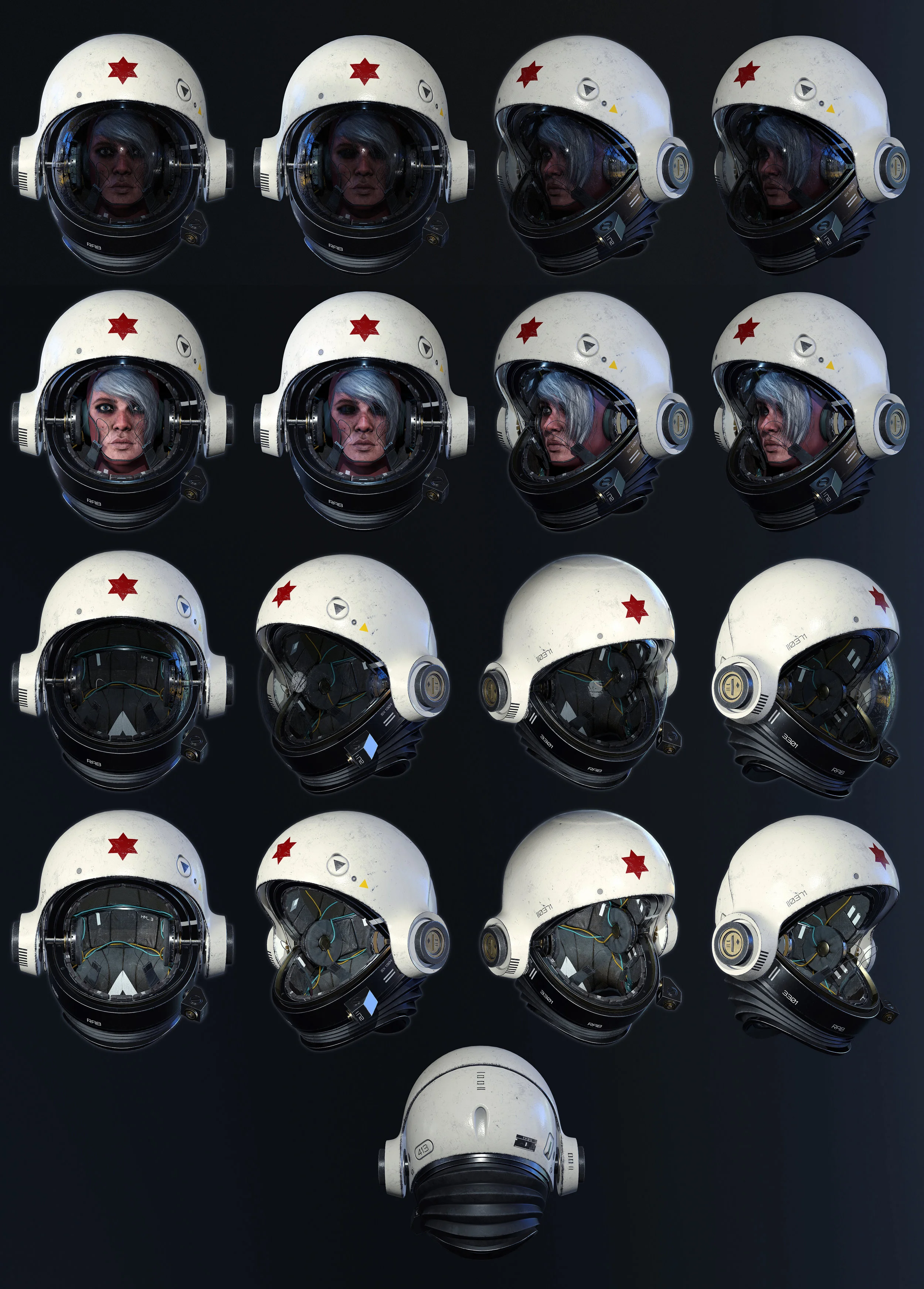 Ryan_Blake_Cosmonaut_Heads all.jpg