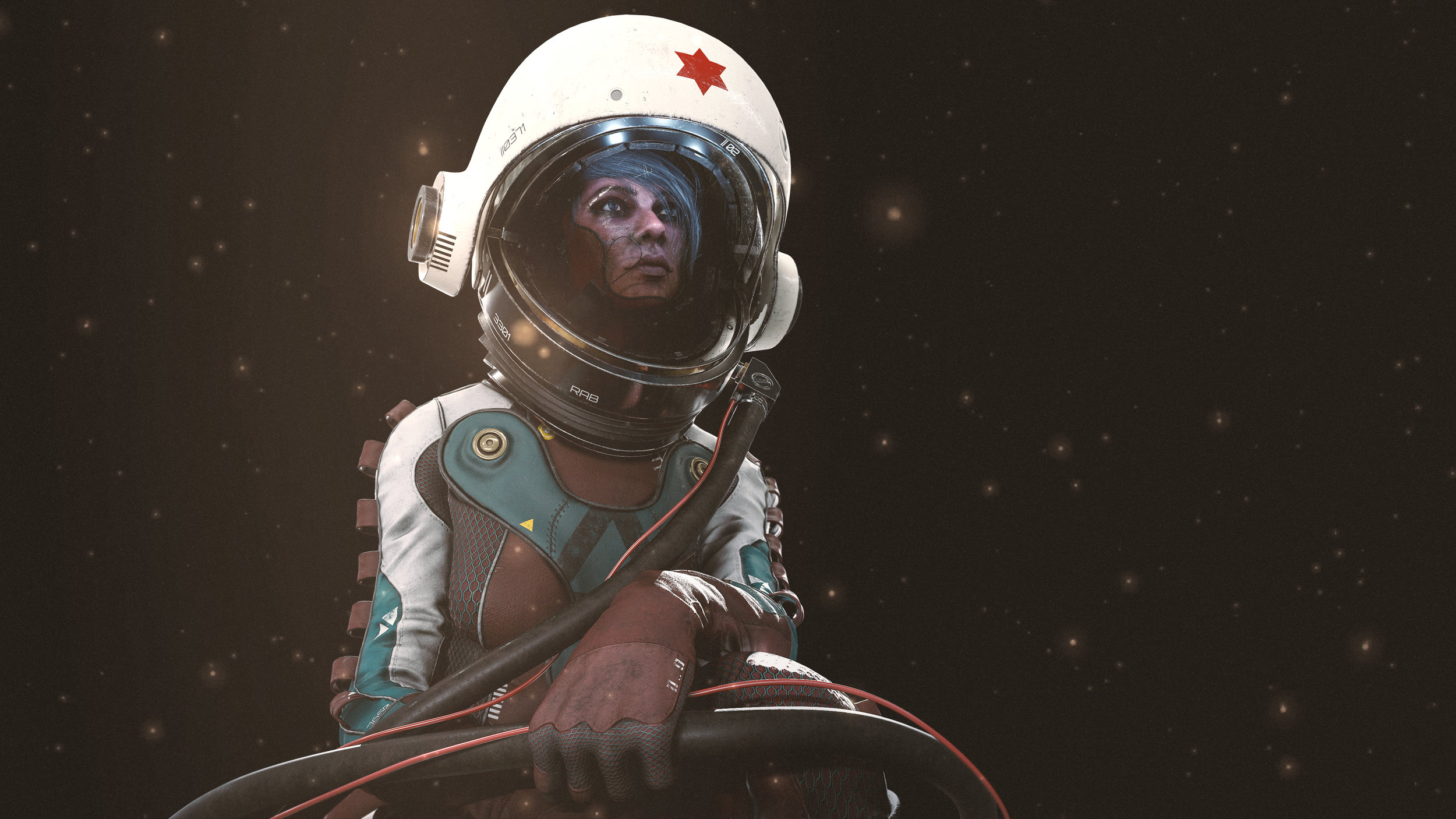 Ryan_Blake_Cosmonaut_Orb sitting close up_Color.jpg