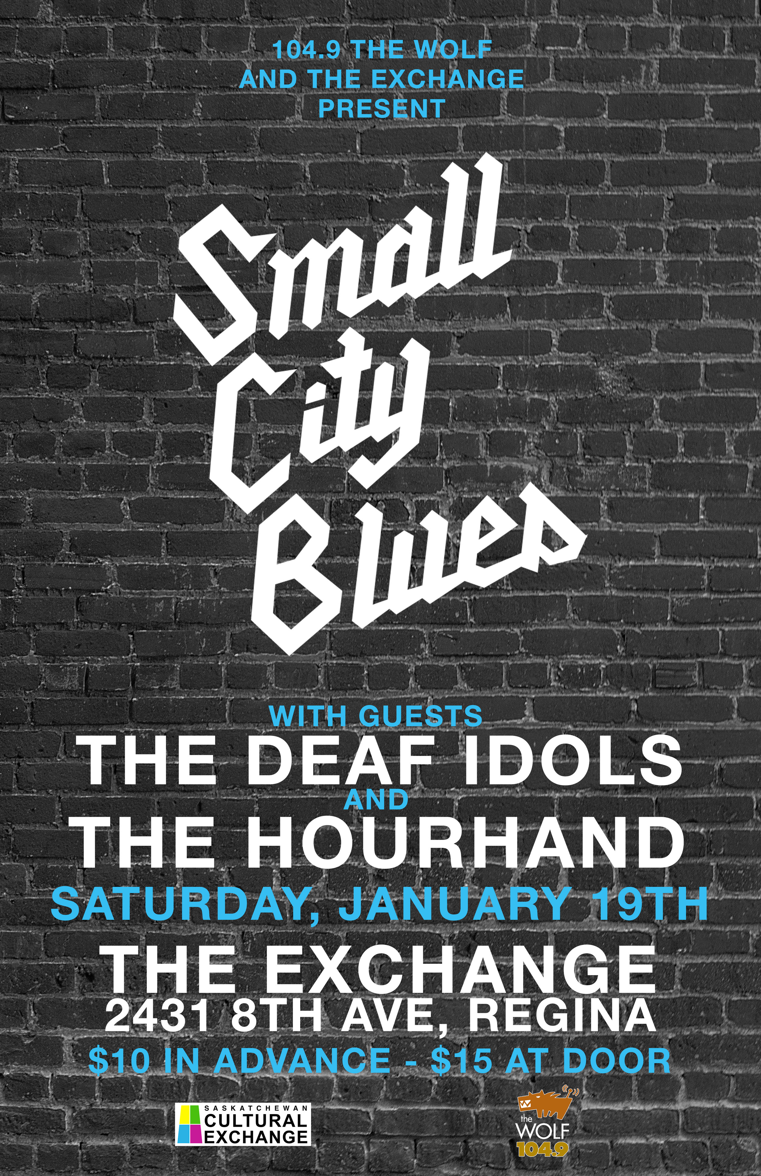 Small City Blues with The Deaf Idols and The Hourhand