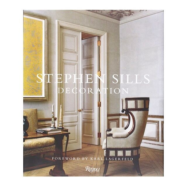 The perfect gift book ❤️ @stephensillsassociates The first book to focus on the solo residential work of the visionary interior decorator Stephen Sills. Simultaneously classical and modern, Stephen Sills&rsquo;s design work is a dialogue between past