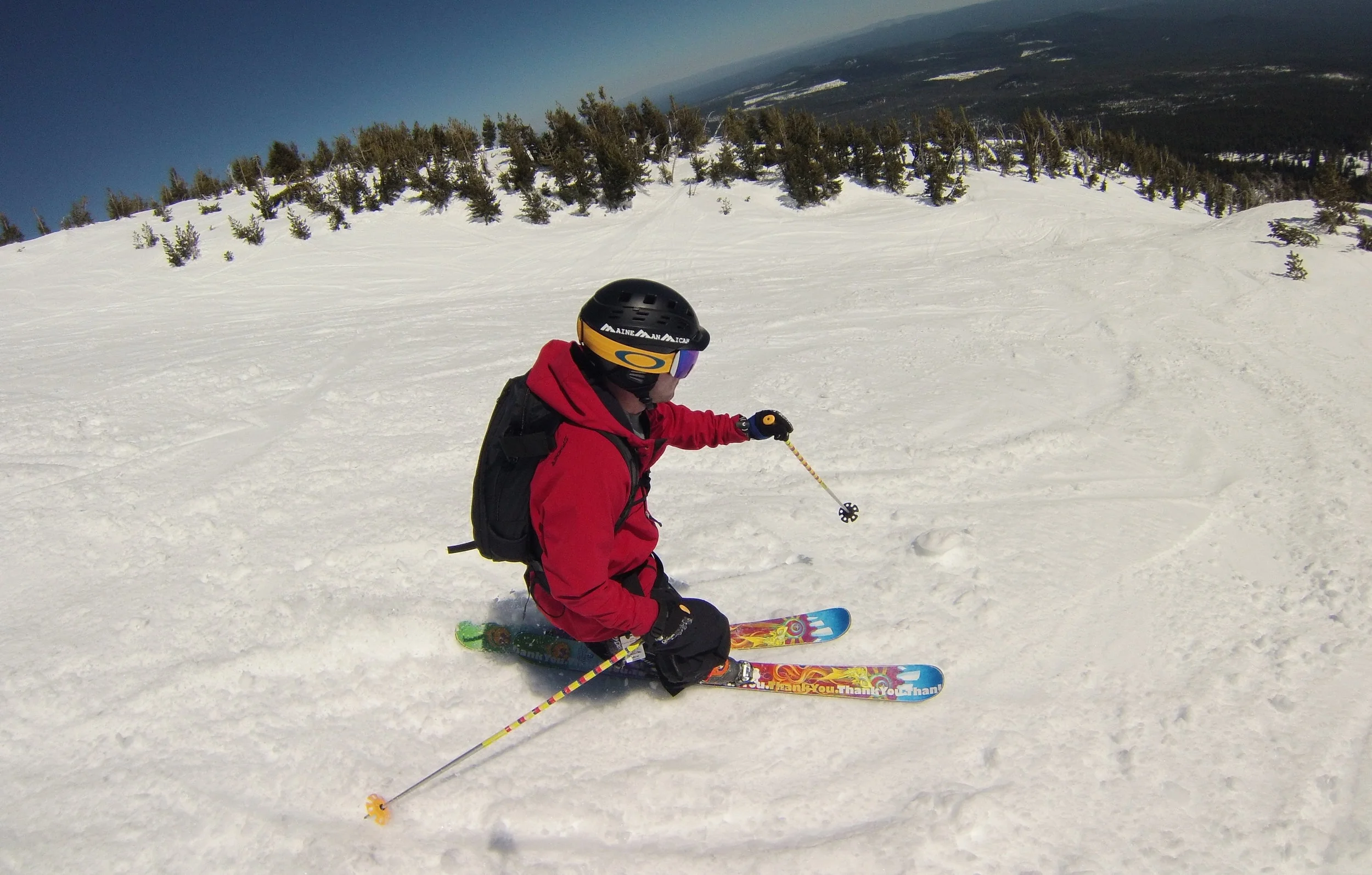  While in Oregon, I asked other skiers to try out the bag and give feedback on what they liked and disliked. The feedback was very positive. Every skier loved the fit and comfort of the bag while wearing it, along with the ease of on mountain use. 