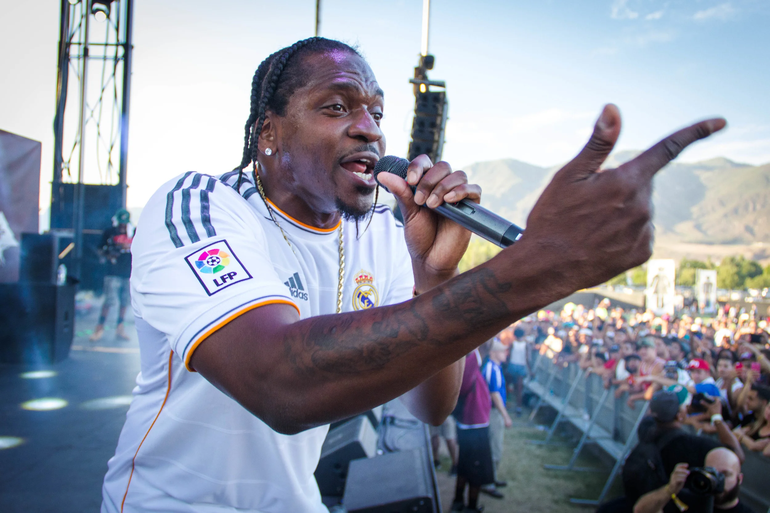 Pusha T Rock The Bells LA 2013