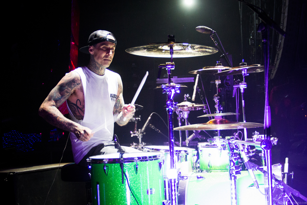 Travis Barker Coachella 2015