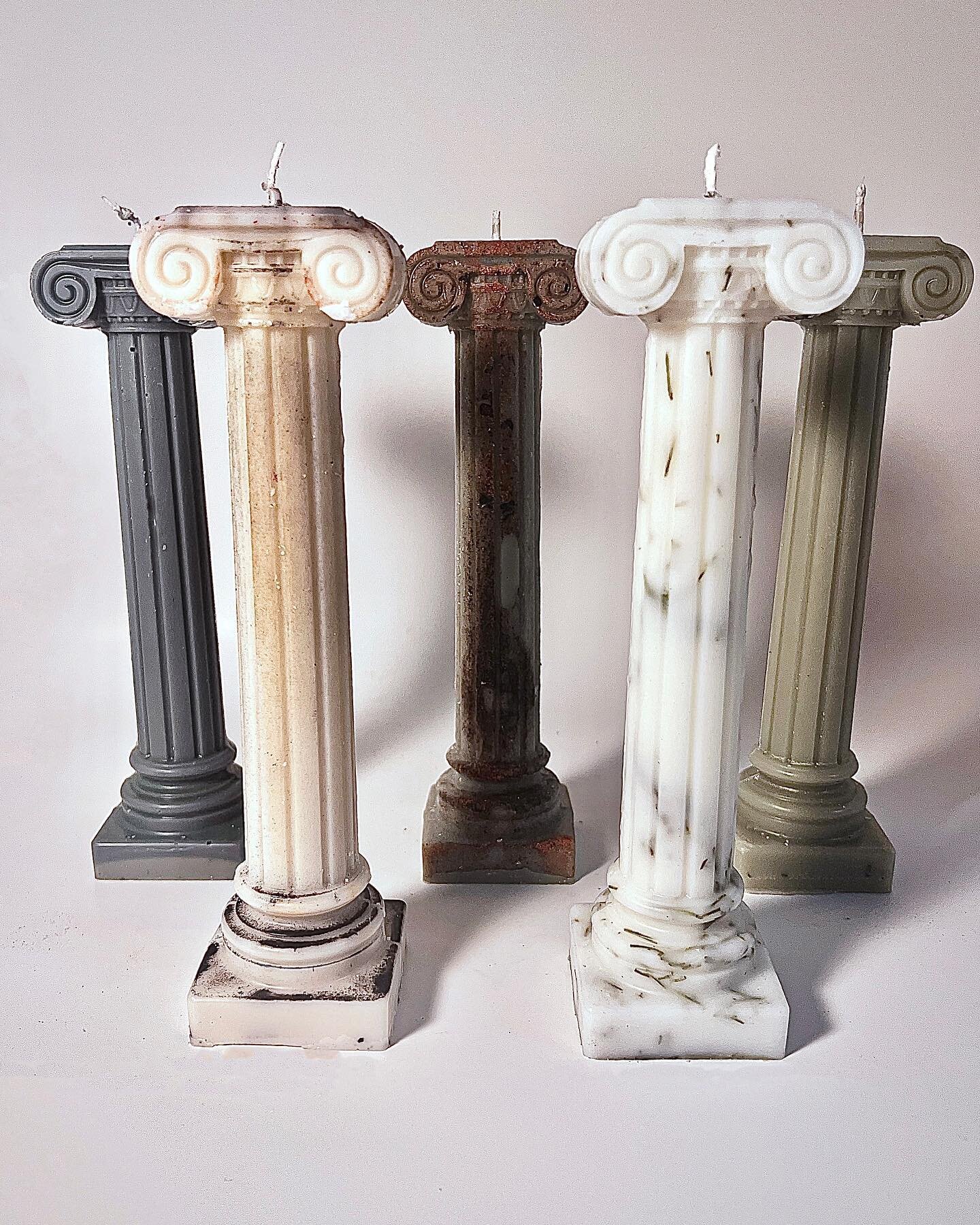 Which one would you light up? 

Online soon&hellip; 

#candles #foundation #pillars