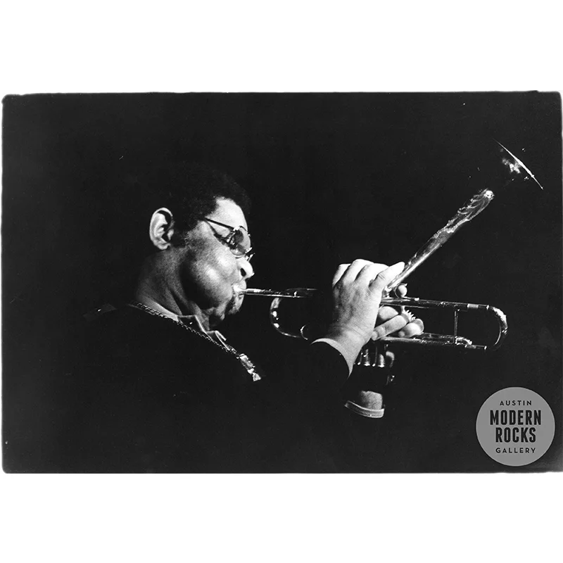 Dizzie Gillespie in performance by Herb Nolan