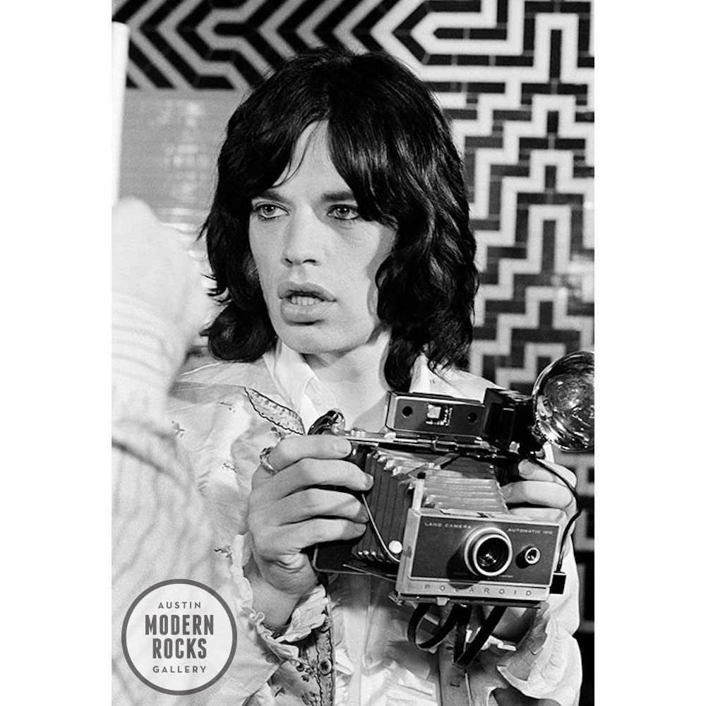 Mick Jagger by Baron Wolman signed 11x14" limited edition print