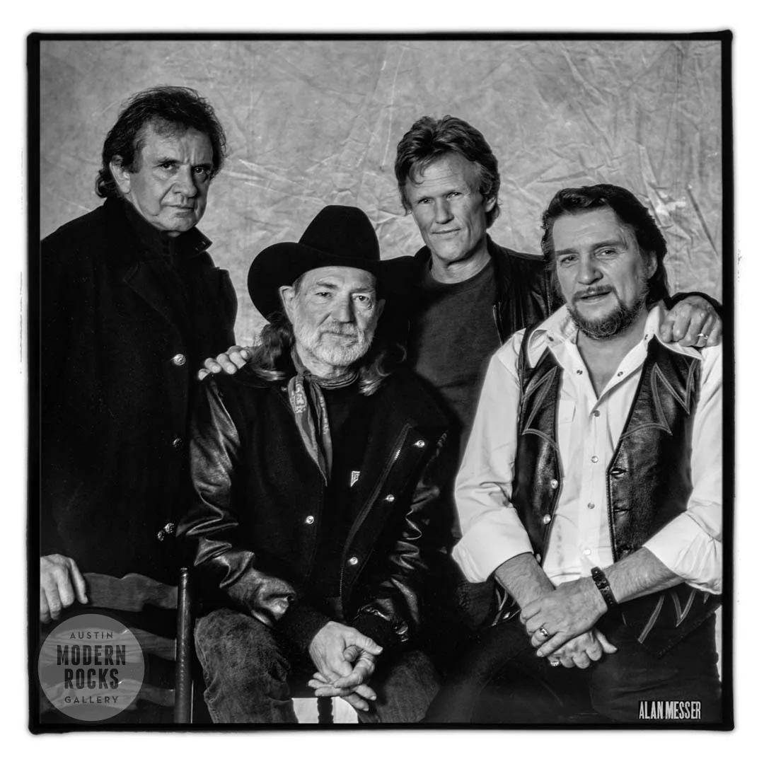 The Highwaymen, Willie, Waylon, Kris &amp; Johnny by Alan Messer