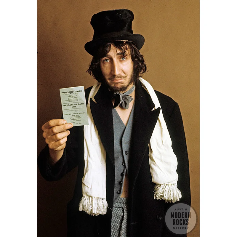 Pete Townshend of The Who by Barrie Wentzell
