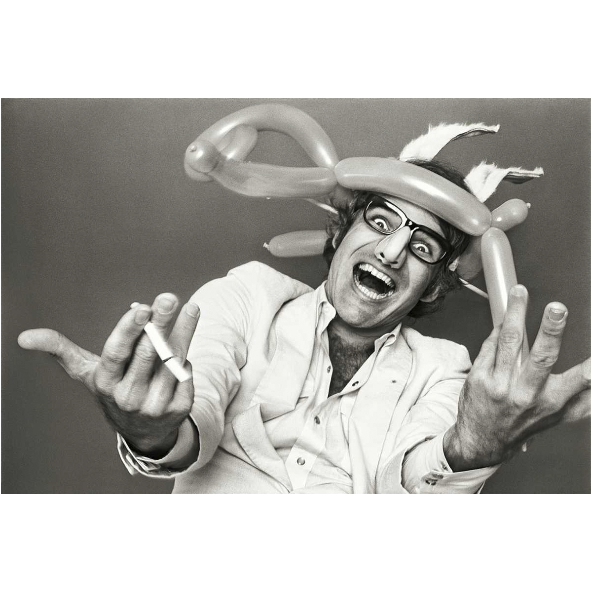 Steve Martin Lets Get Small By Norman Seeff Balloons Los Angeles 1974