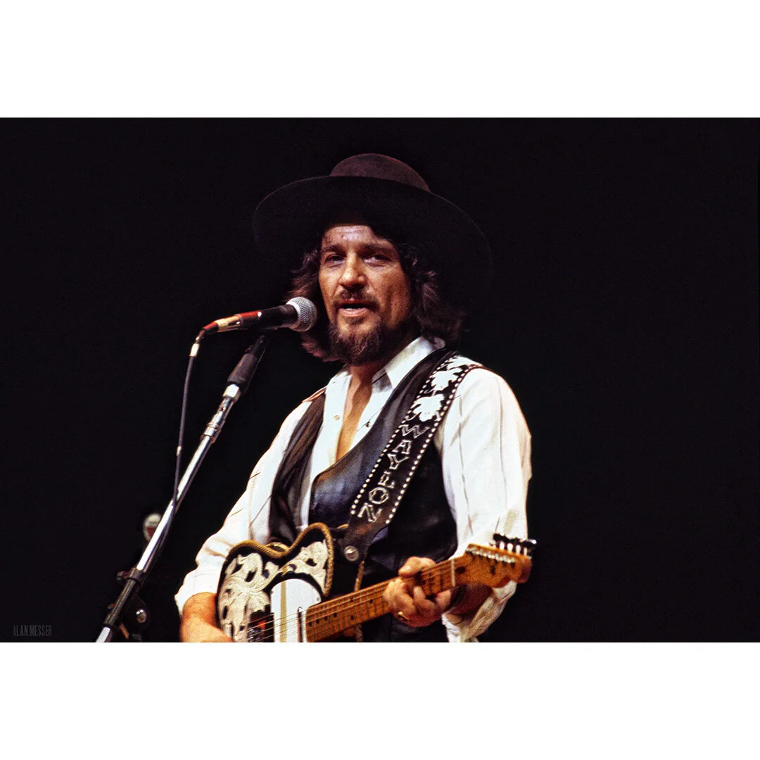 Waylon Jennings Portrait by Alan Messer — Buy Signed Limited Edition Prints