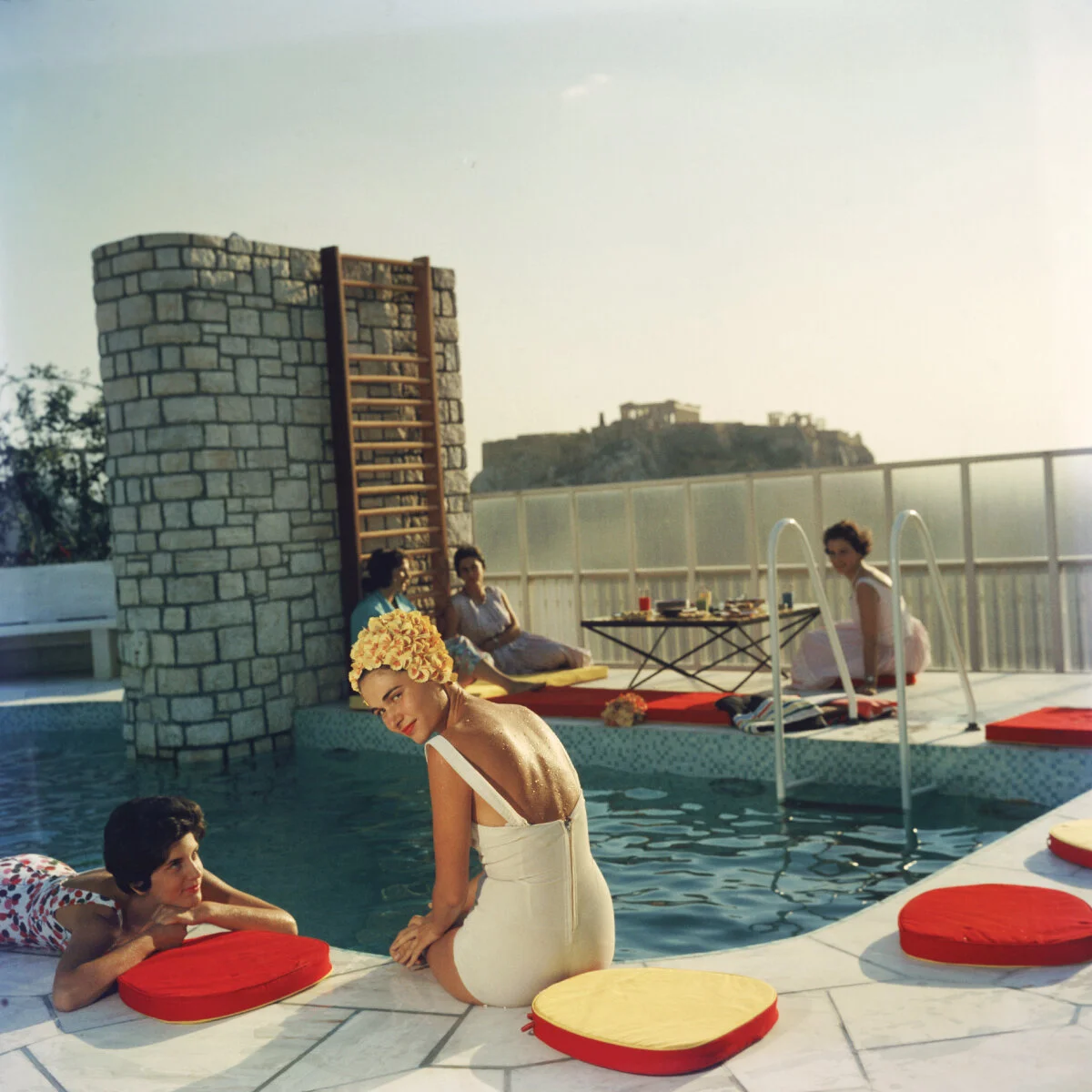 Penthouse Pool by Slim Aarons