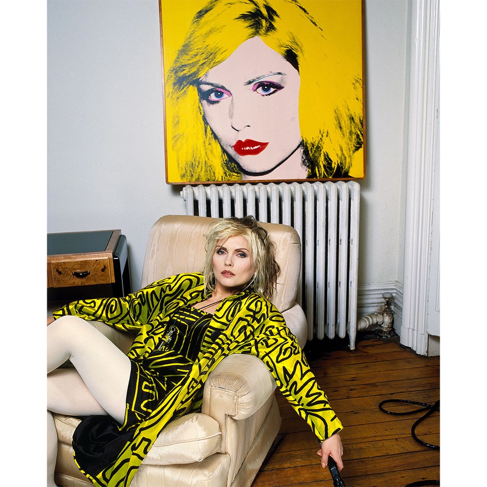 Debbie Harry at home by Brian Aris