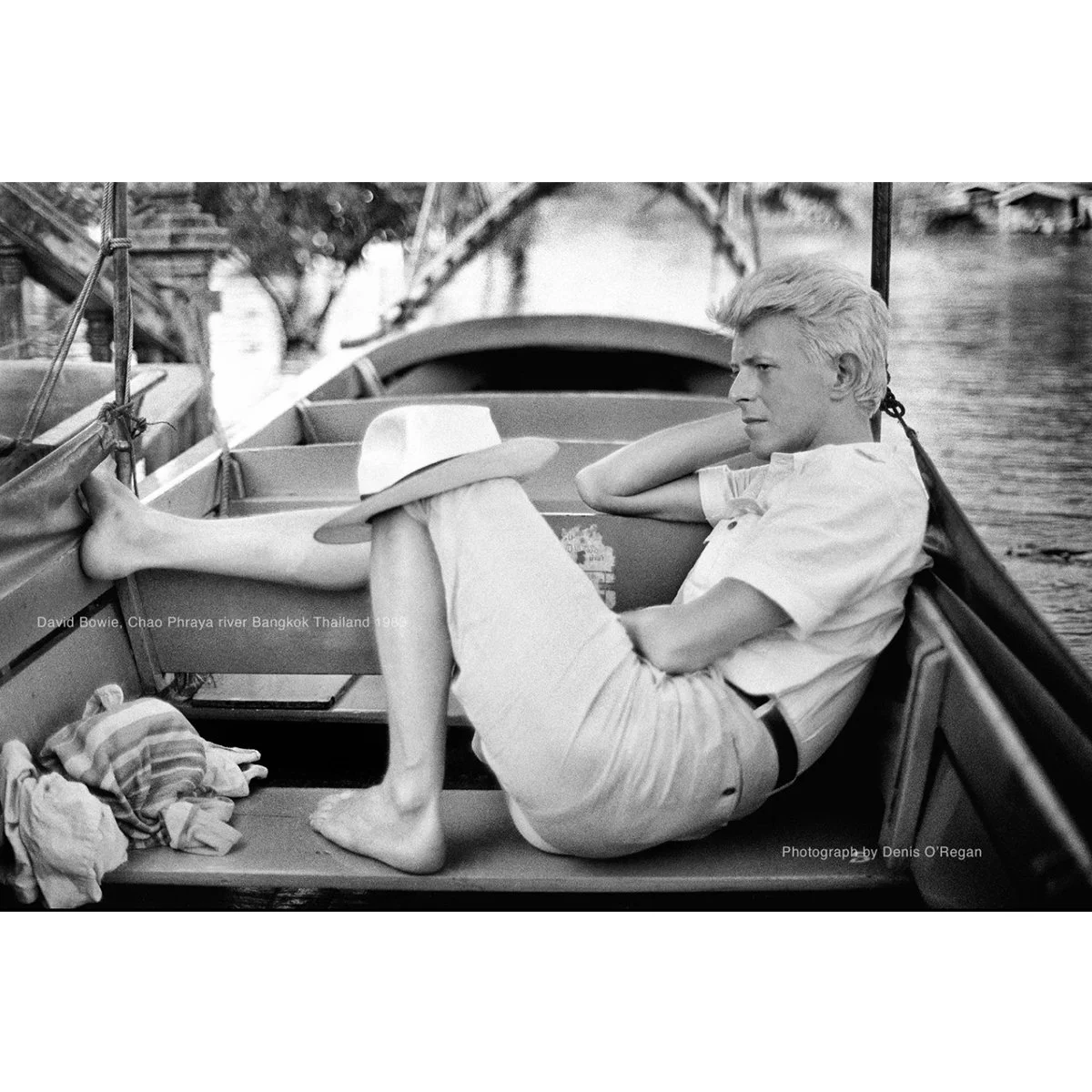 DAVID BOWIE BANGKOK THAILAND, 1983 by Dennis O'Regan 20x24" print
