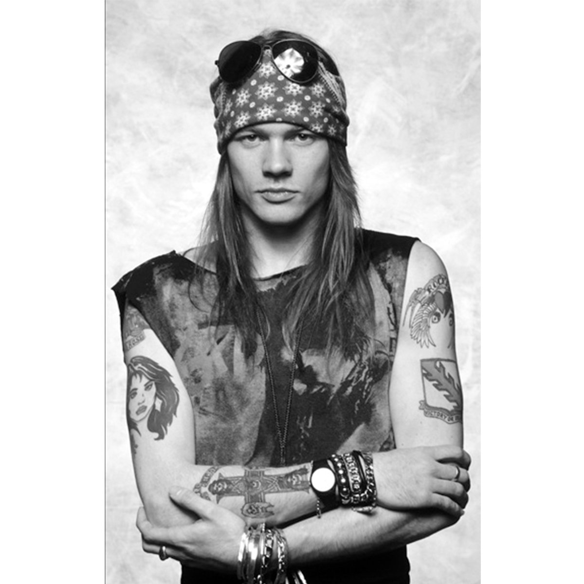Axl Rose of Guns N Roses by Neil Zlozower — Buy Signed Limited Edition ...