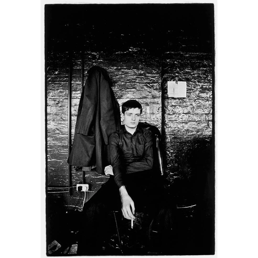 Ian Curtis of Joy Division by Kevin Cummins signed limited edition print