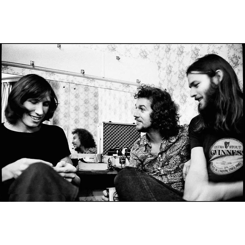 Pink Floyd backstage by Jill Furmanovsky