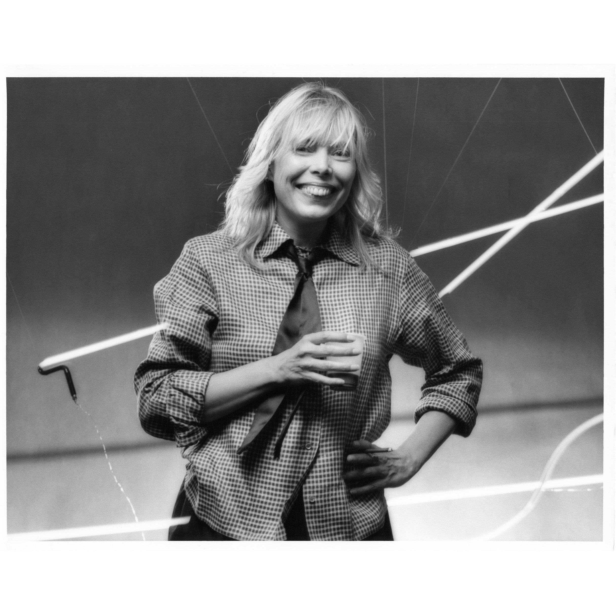 Joni Mitchell 1982 vintage 8x10" print by Norman Seeff