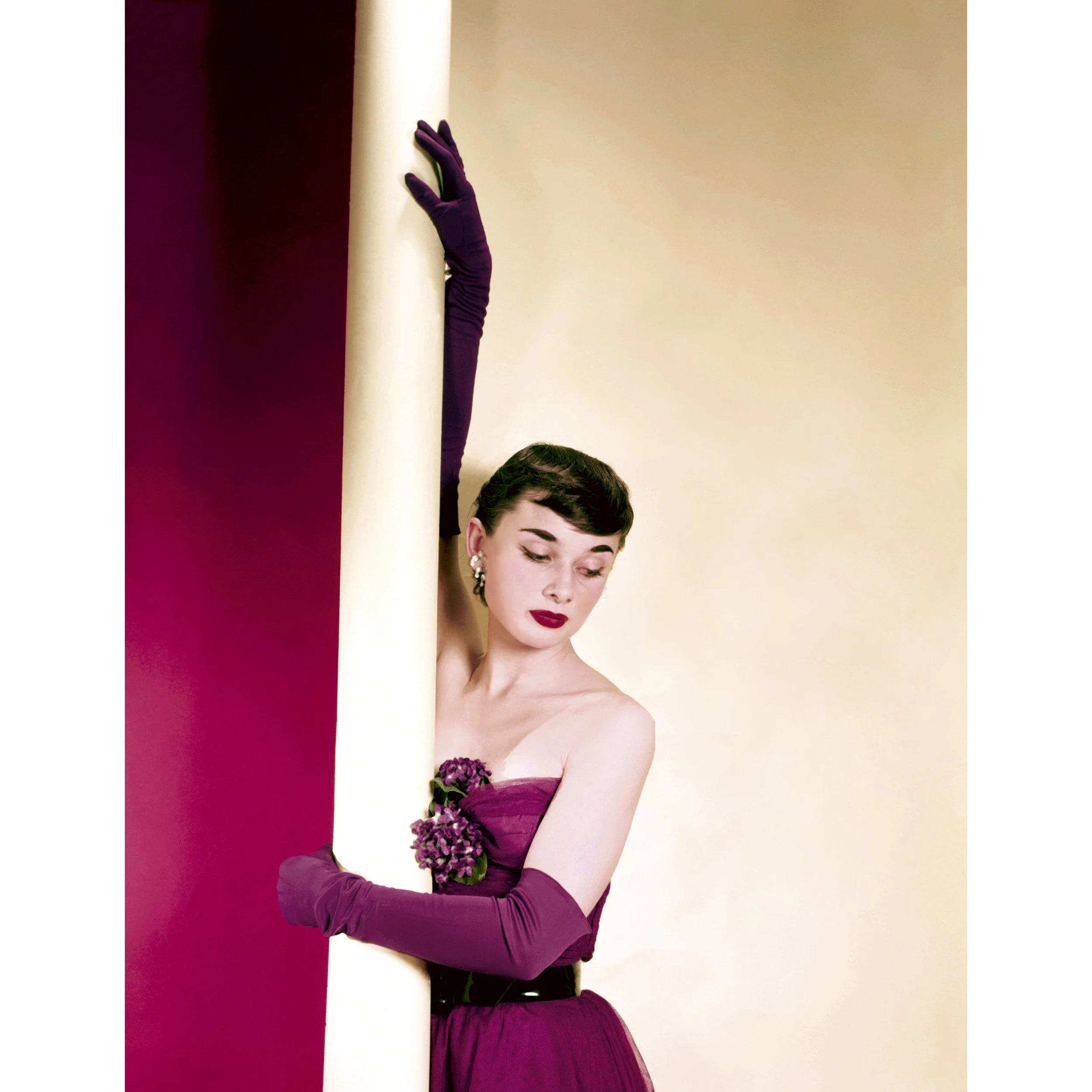 Audrey Hepburn by Lawrence Fried