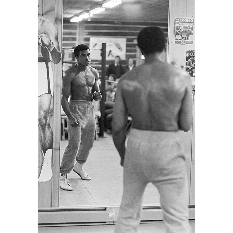 Muhammad Ali training by Michael Brennan