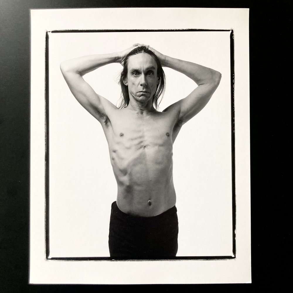 Iggy Pop vintage 8x10" print by Chris Cuffaro