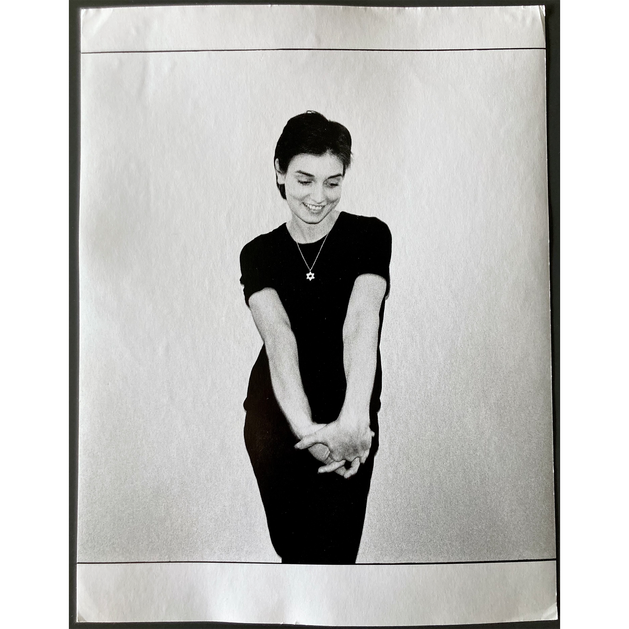 Sinead O'Connor vintage 11x14" darkroom print by Jake Chessum