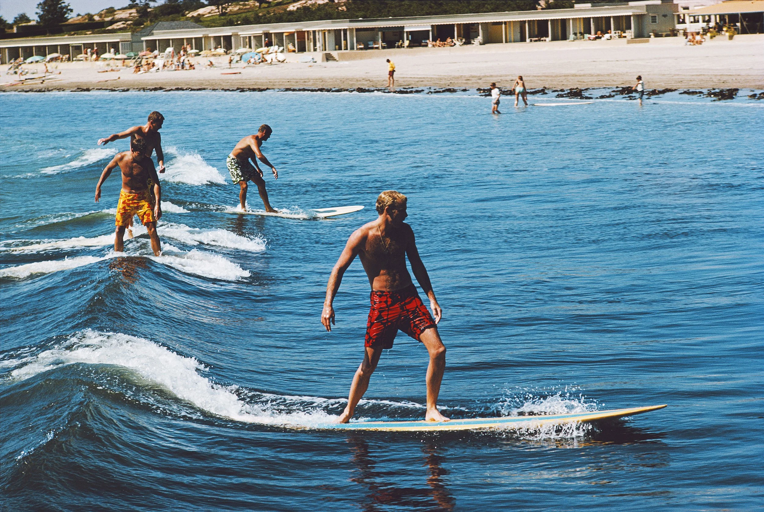 Surfing Brothers 1965 by Slim Aarons