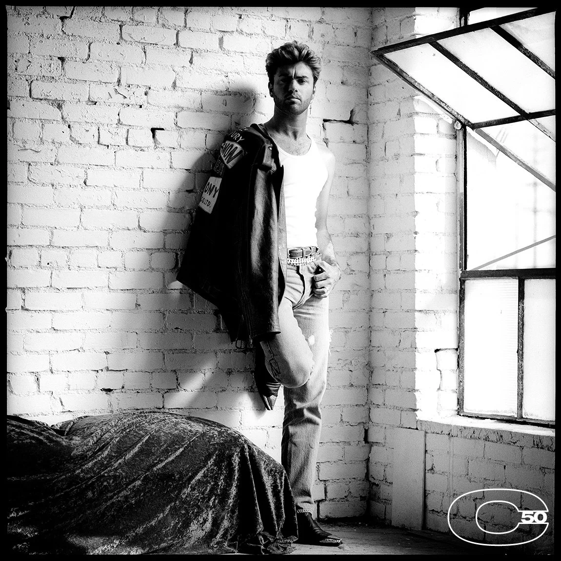 George Michael 1988 by Chris Cuffaro