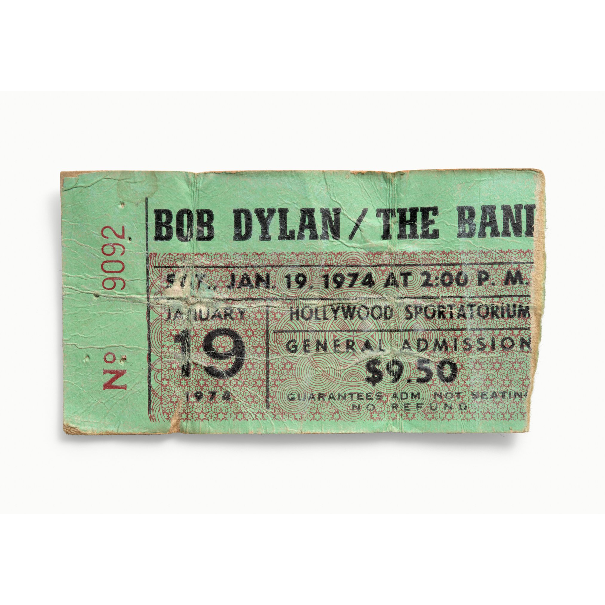 TICKETS PLEASE BY BLAISE HAYWARD - Bob Dylan and The Band