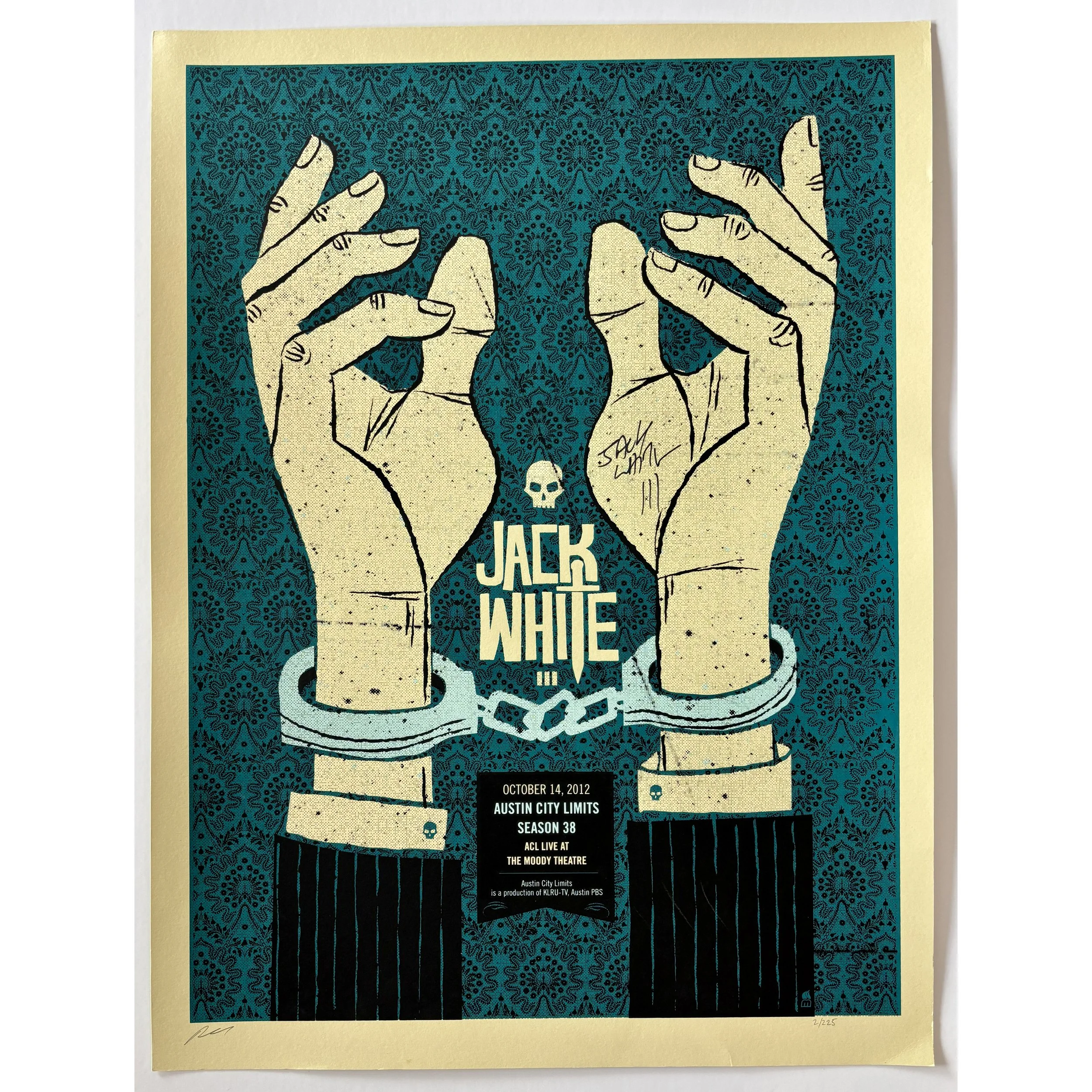 Jack White - Austin City Limits original poster - Season 38 - Signed by Jack White