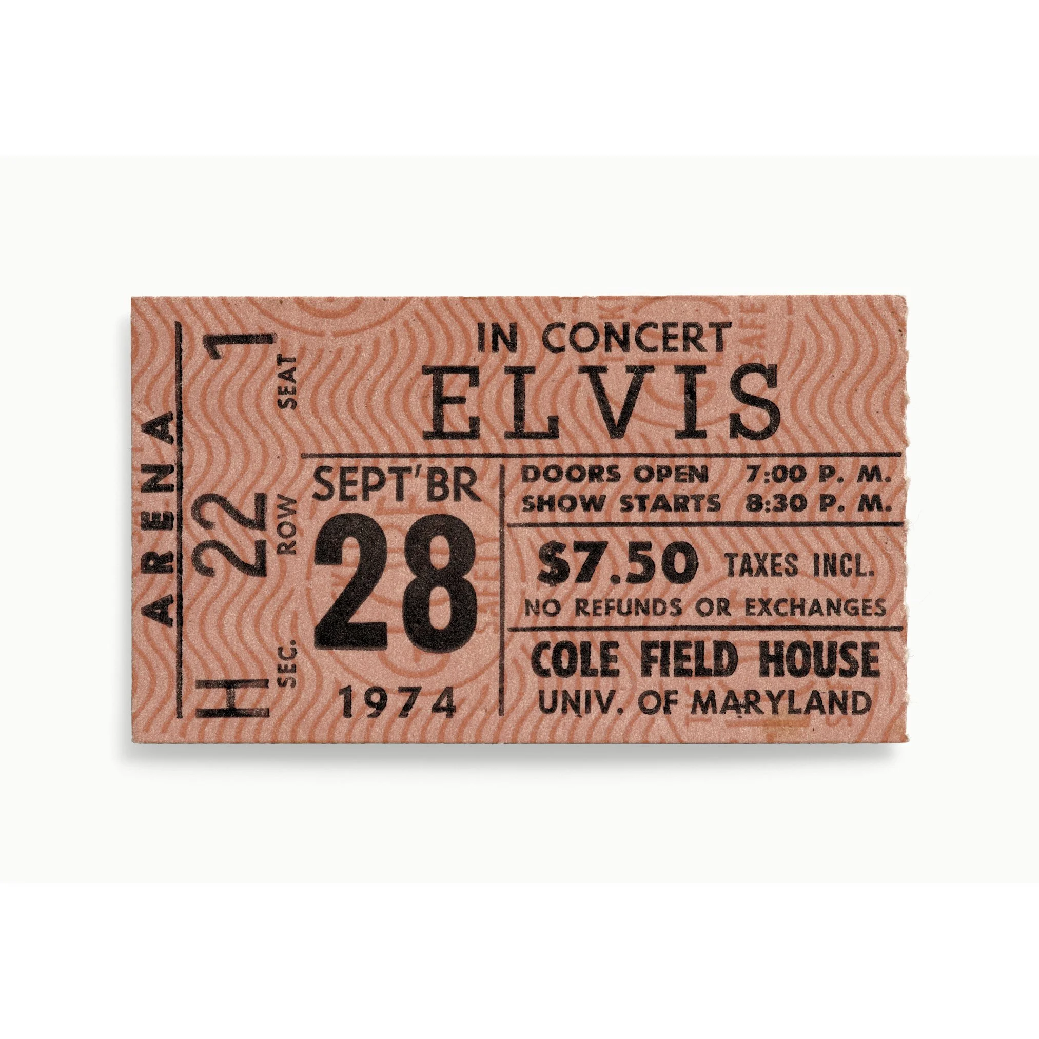TICKETS PLEASE BY BLAISE HAYWARD - Elvis Presley