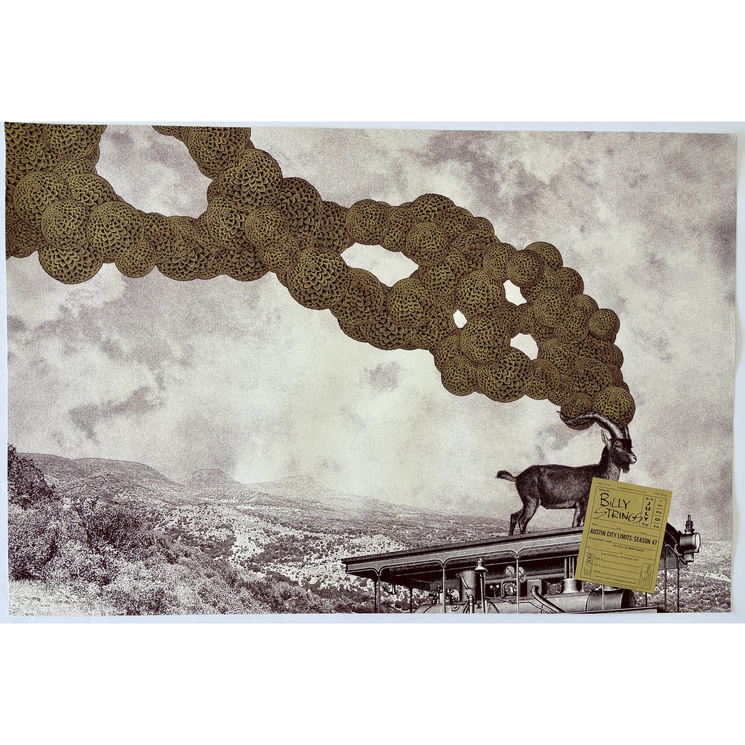 Billy Strings gold ACL poster.jpg