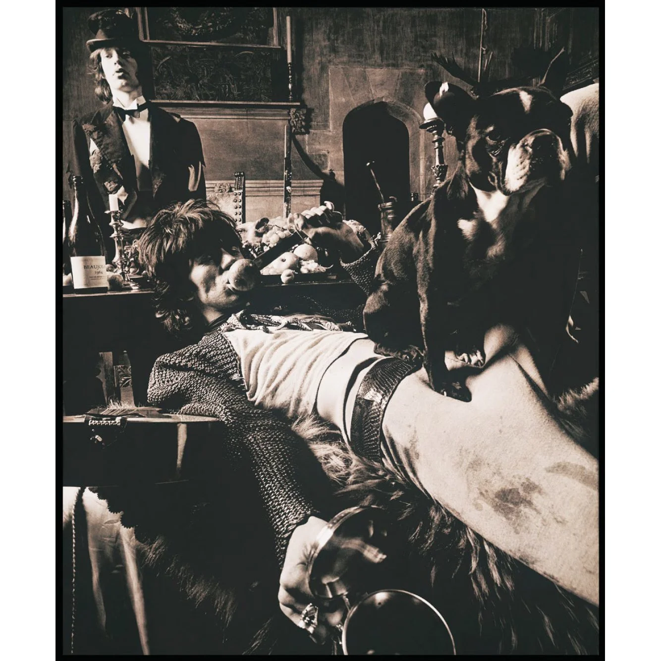 The Rolling Stones "Keith and Pug" Beggars Banquet by Michael Joseph