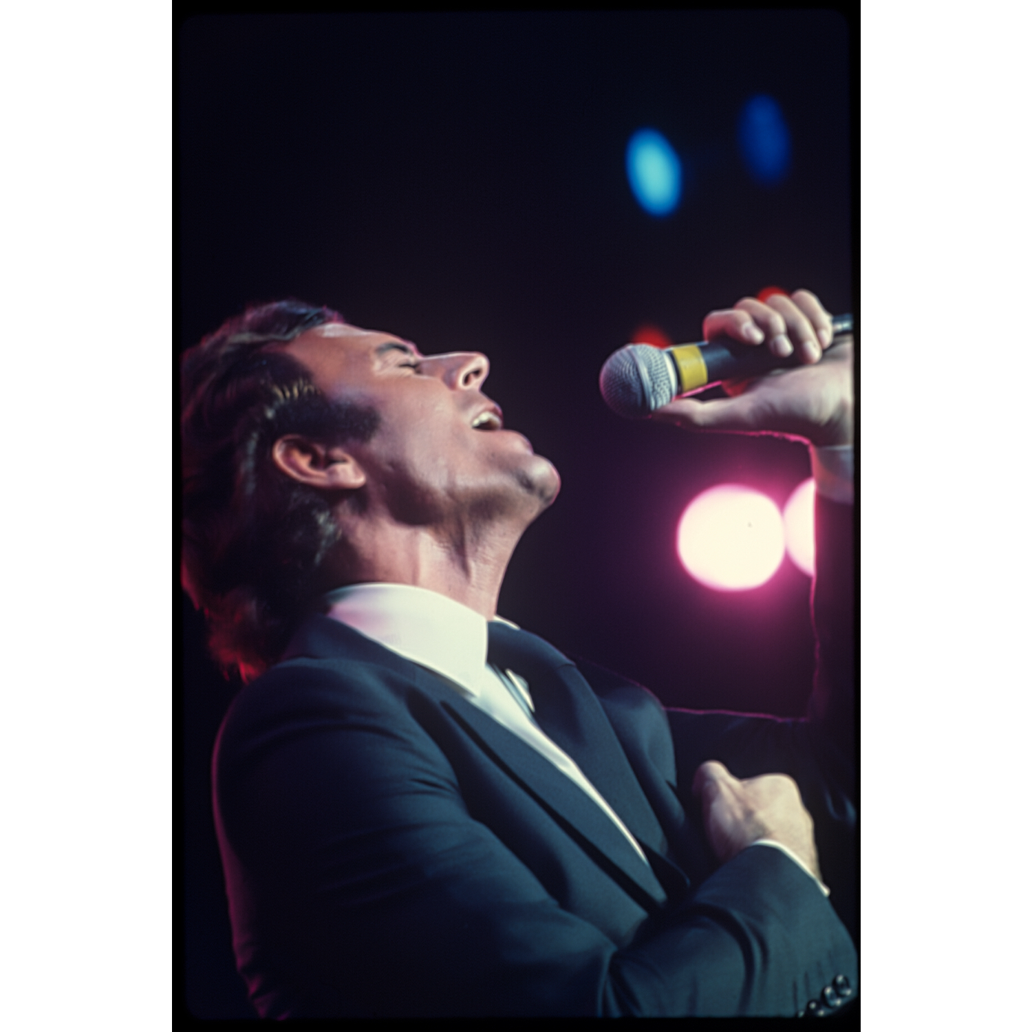 Julio Iglesias at Radio City Music Hall NYC by Glen Craig